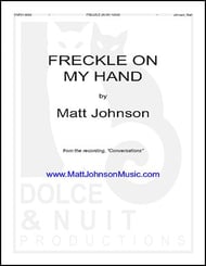 Freckle on My Hand piano sheet music cover Thumbnail